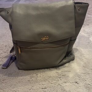 Freshly Picked Gray Baby Bag